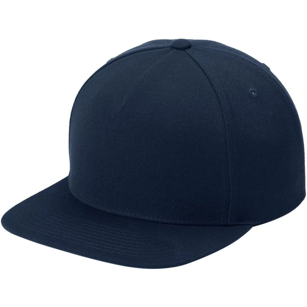 Sport-Tek Yupoong Premium 5-Panel Snapback Cap