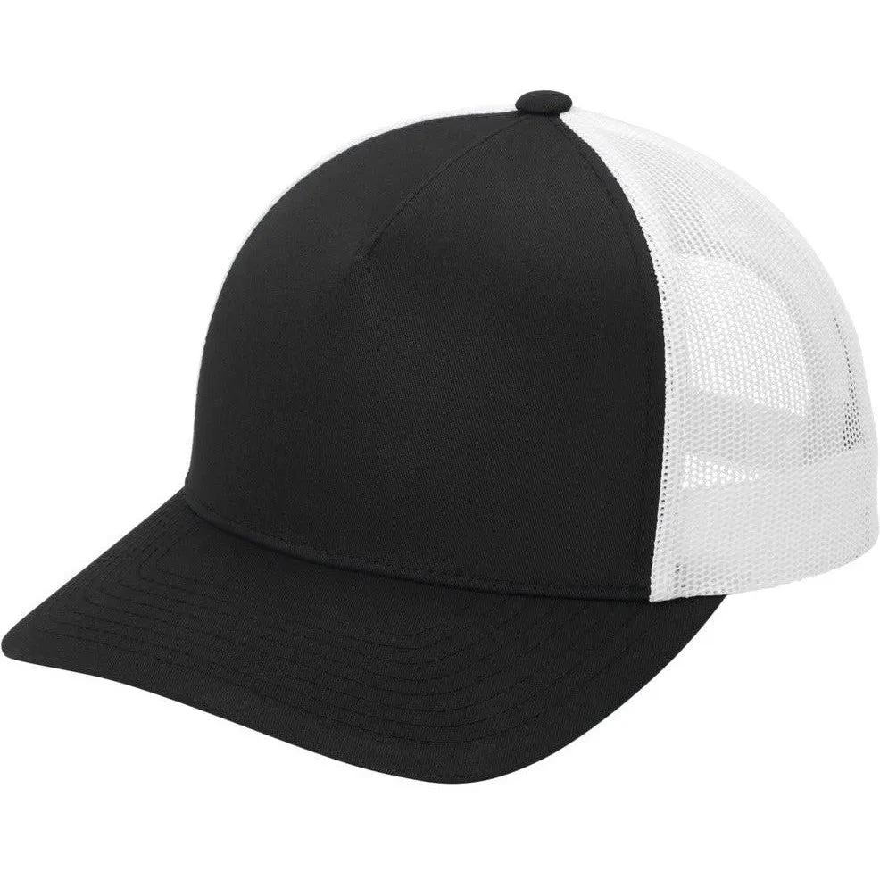 Sport-Tek Yupoong Retro Trucker 5-Panel Cap