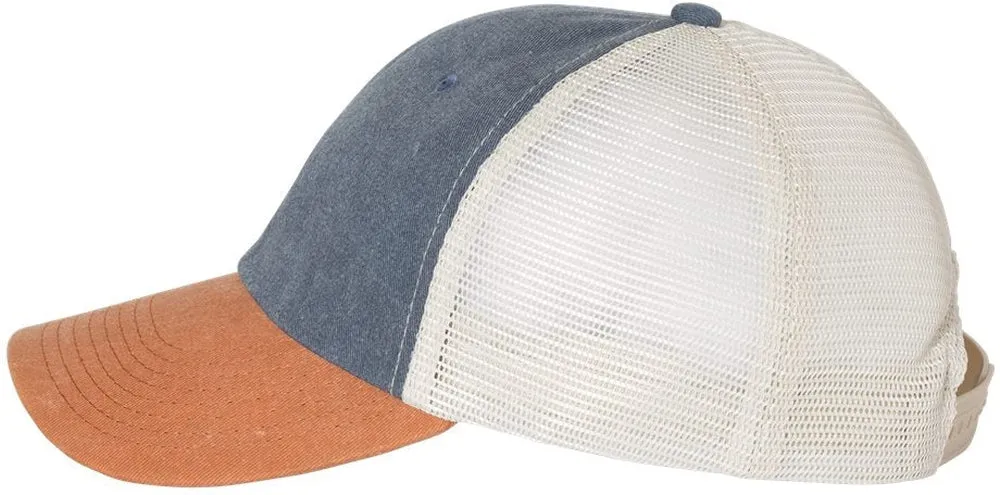 Sportsman Pigment-Dyed Trucker Cap