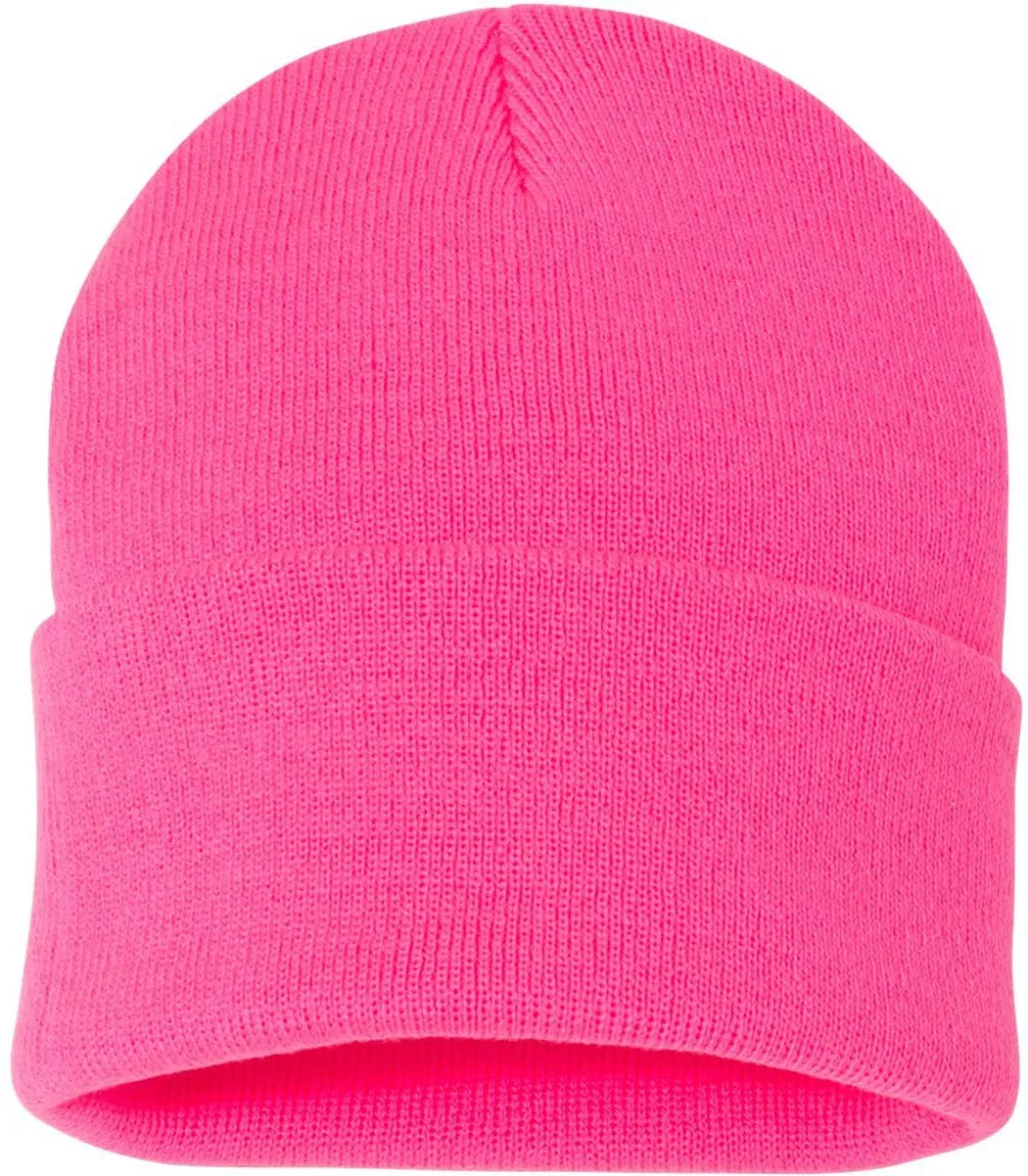 Sportsman Solid 12" Cuffed Beanie