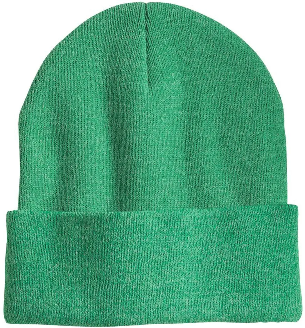 Sportsman Solid 12" Cuffed Beanie