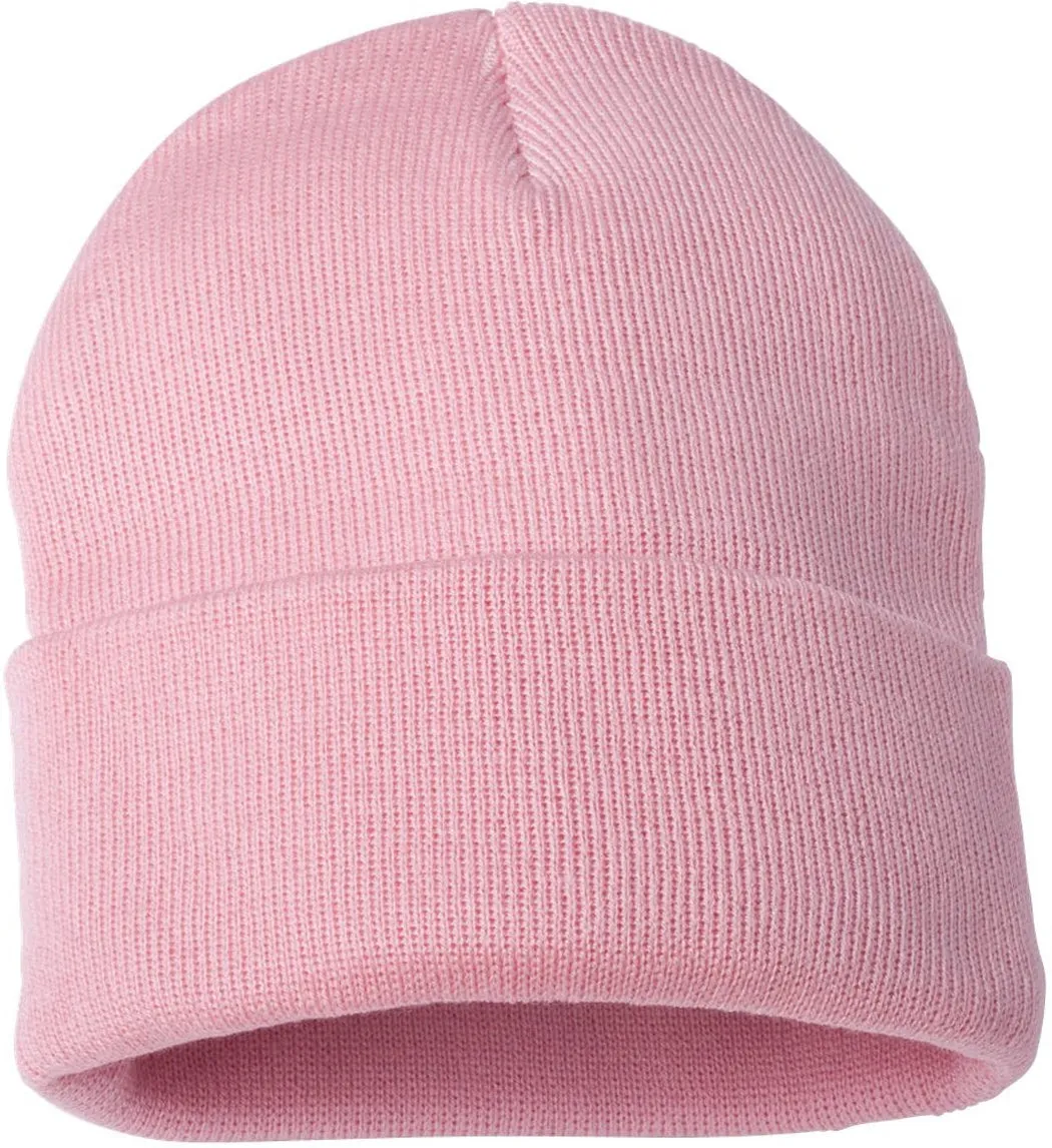 Sportsman Solid 12" Cuffed Beanie