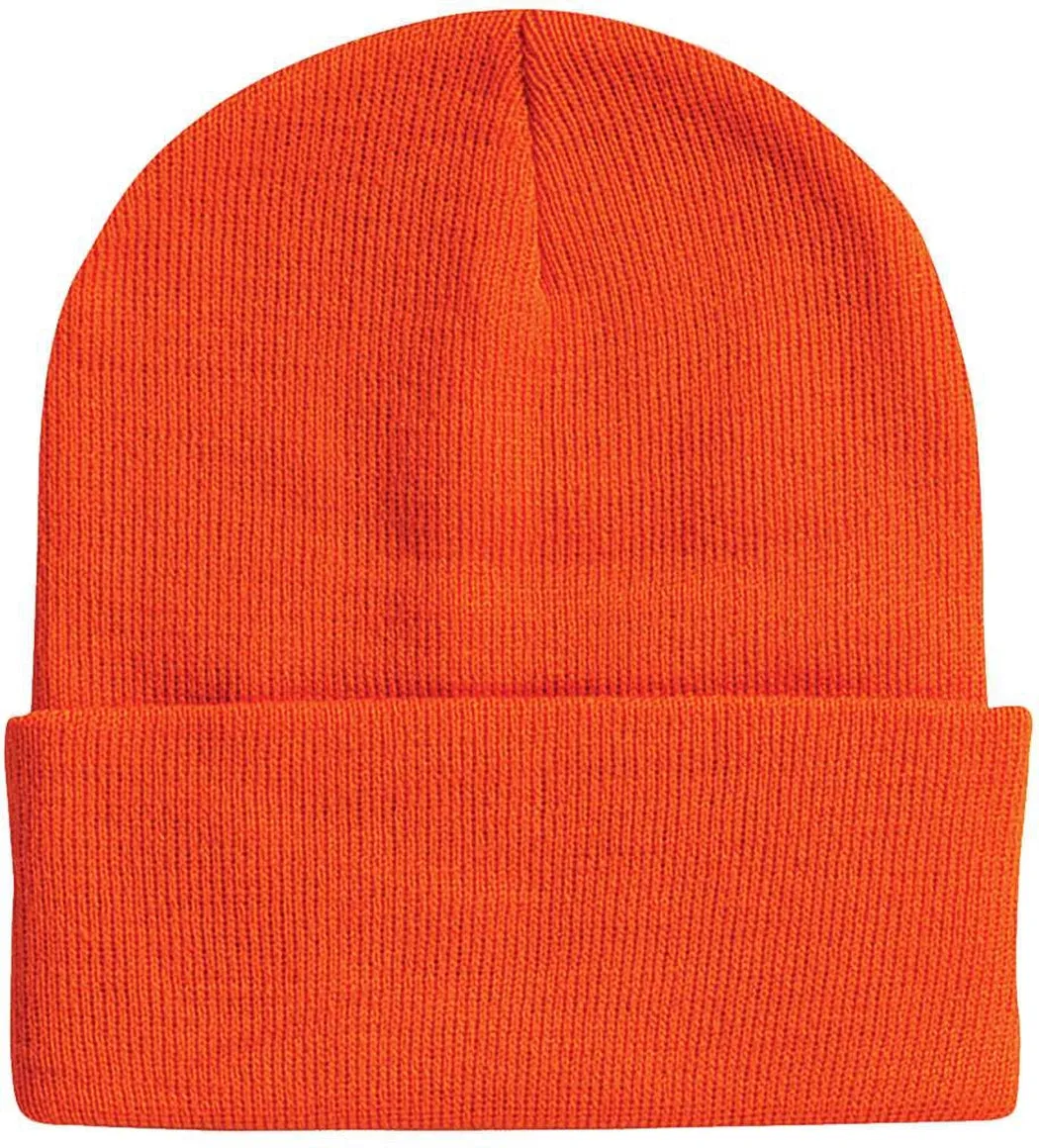 Sportsman Solid 12" Cuffed Beanie