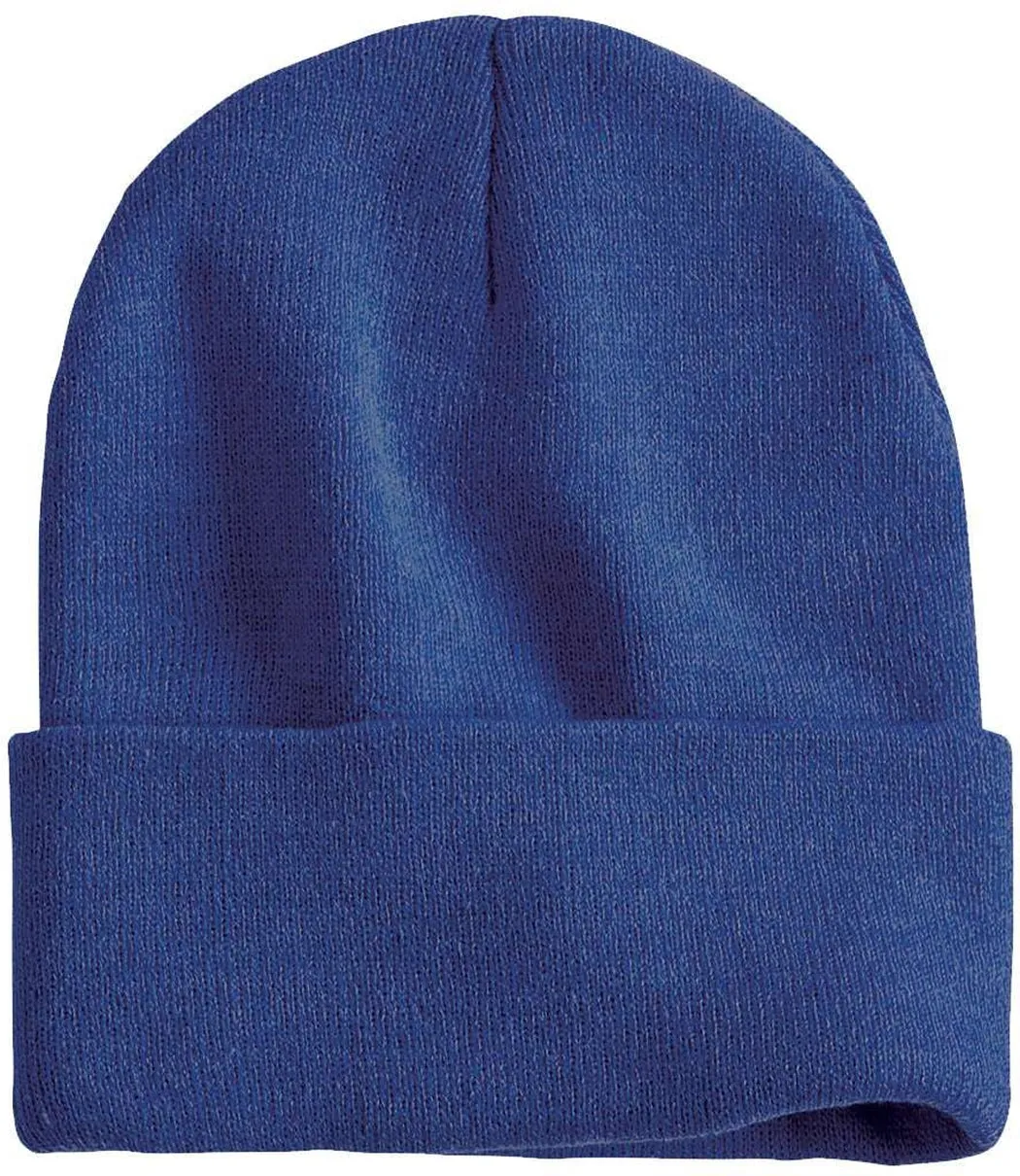 Sportsman Solid 12" Cuffed Beanie