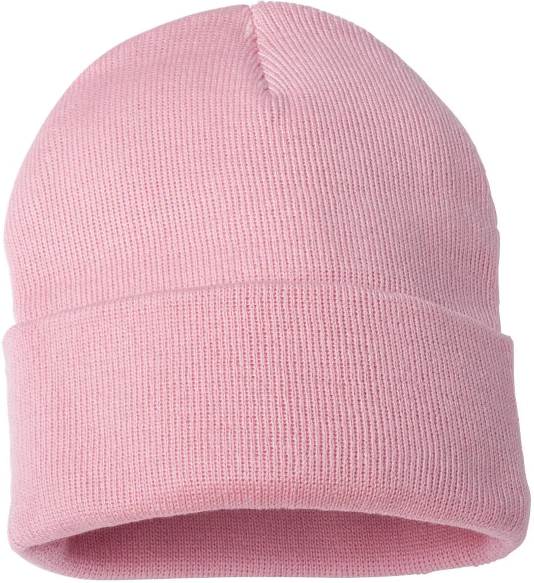 Sportsman Solid 12" Cuffed Beanie