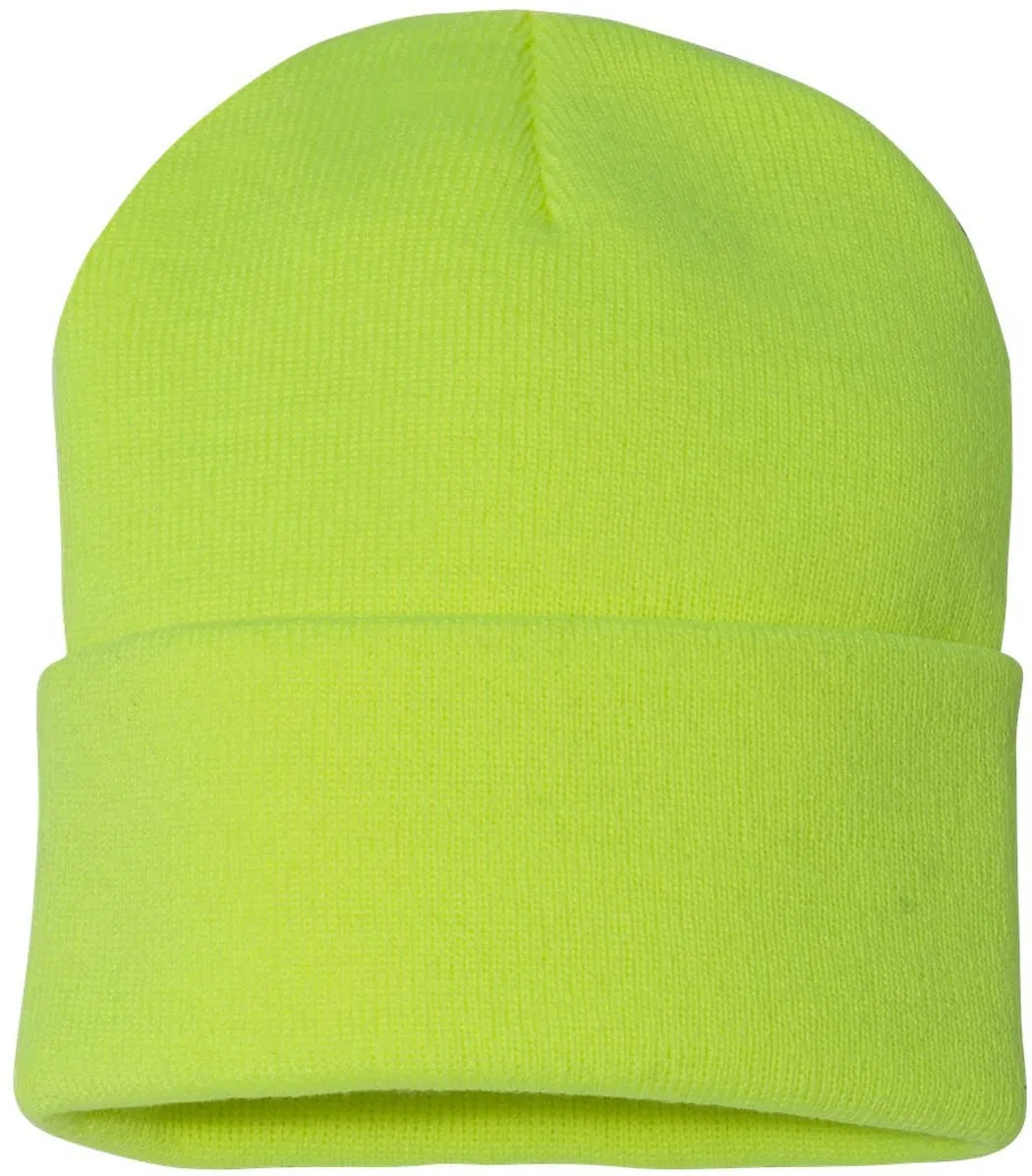 Sportsman Solid 12" Cuffed Beanie