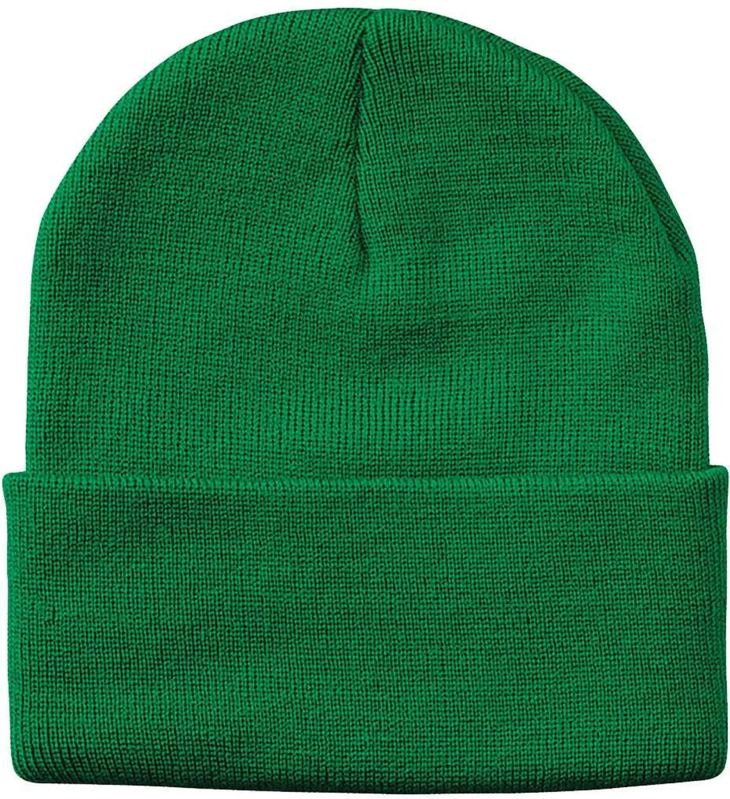 Sportsman Solid 12" Cuffed Beanie