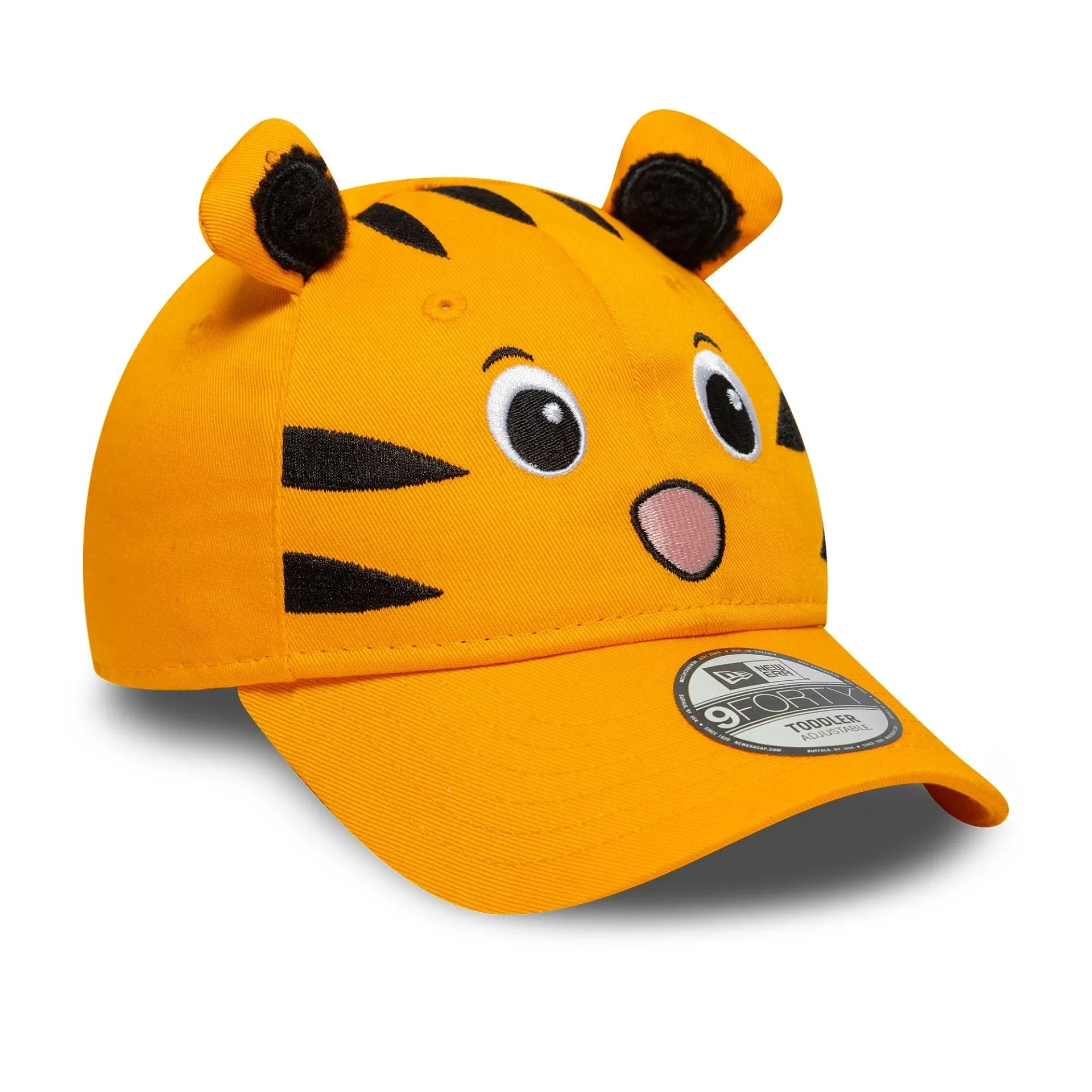 Toddler New Era Animal Tiger Bright Orange 9FORTY Adjustable Cap Billy J