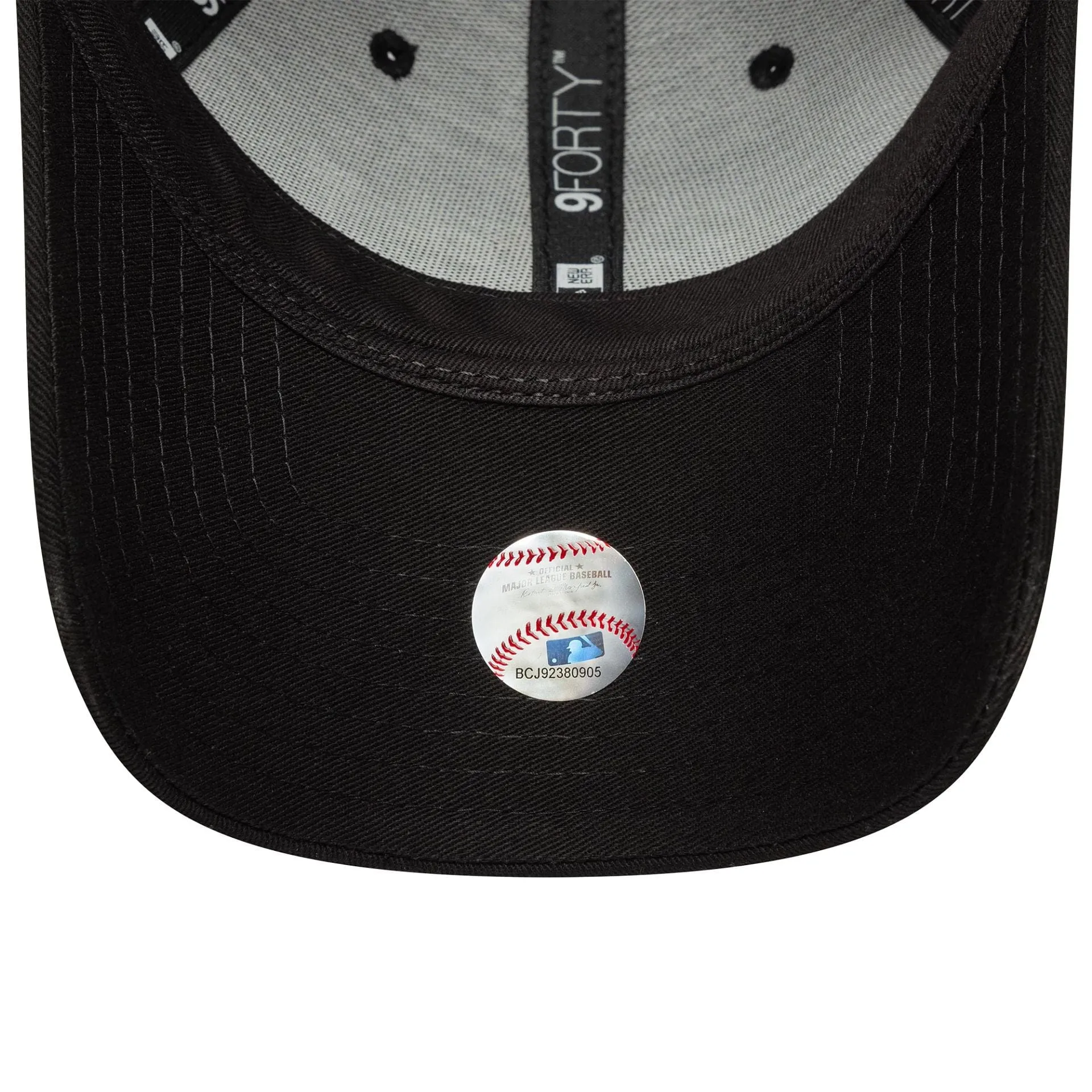 Womens New Era Beaded Black 9FORTY Adjustable Cap Billy J