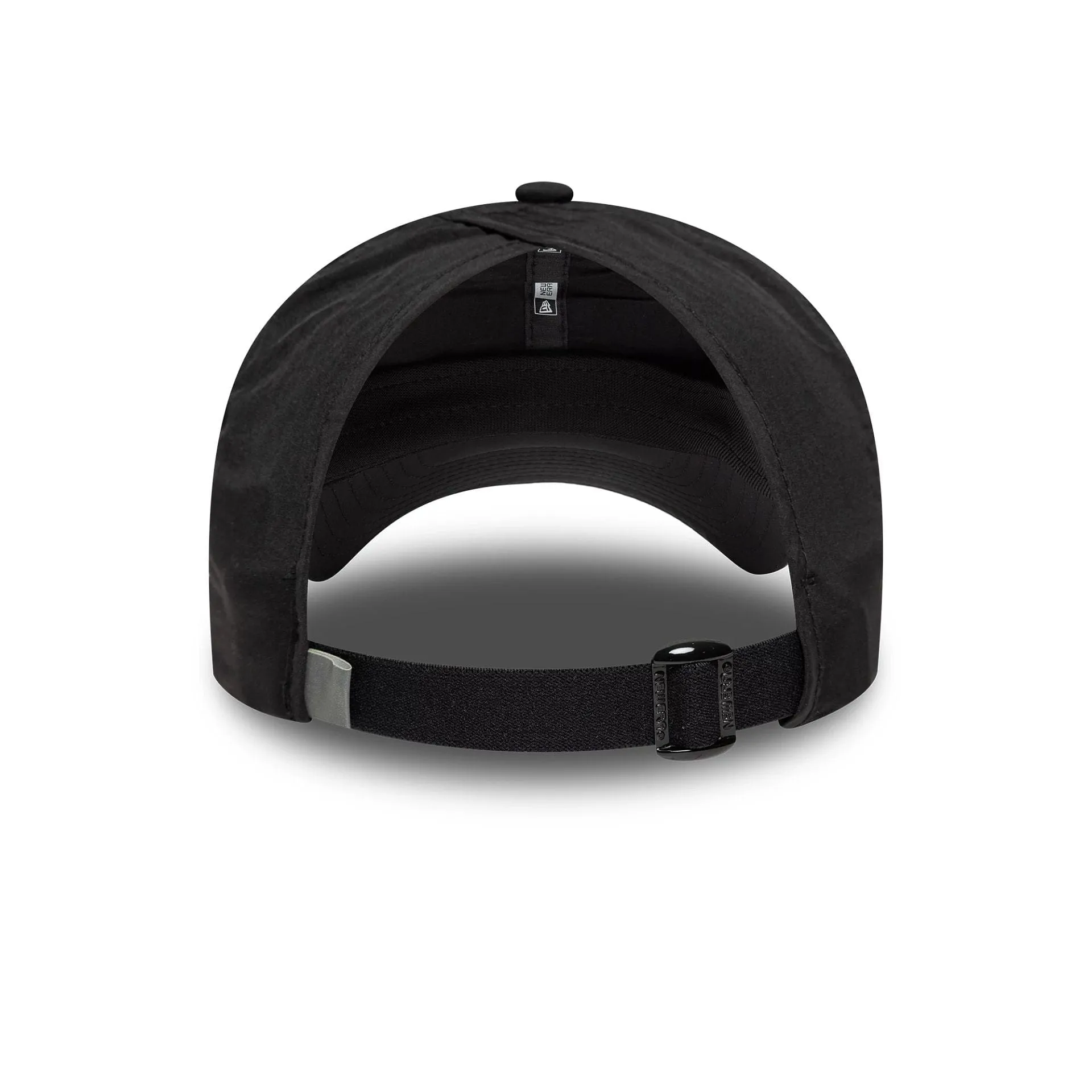 Womens New Era Black Pony Tail Adjustable Cap Billy J