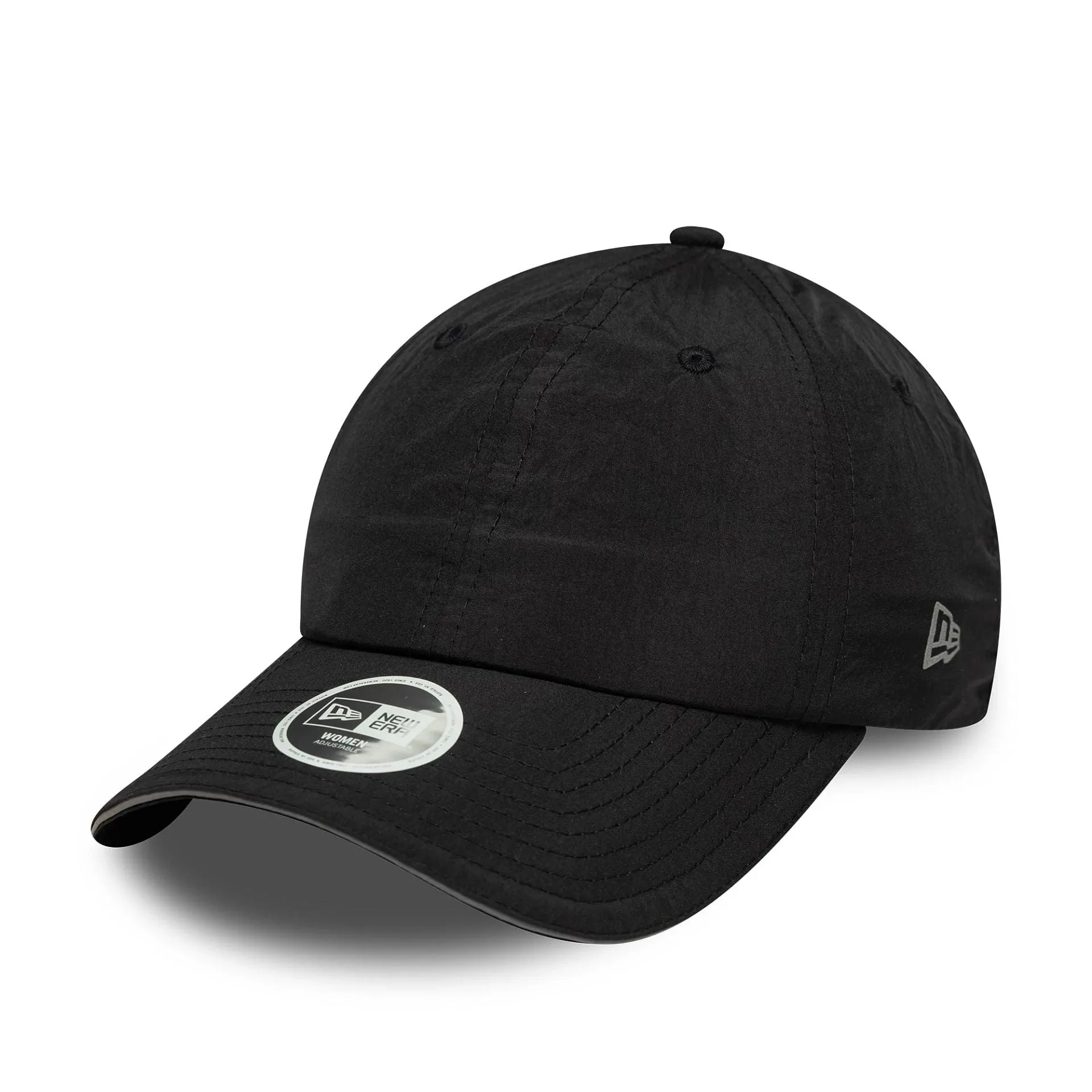 Womens New Era Black Pony Tail Adjustable Cap Billy J