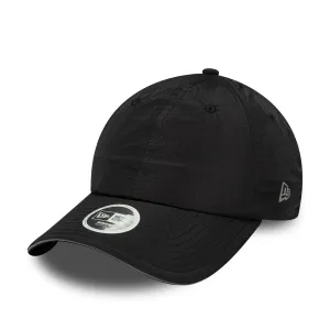 Womens New Era Black Pony Tail Adjustable Cap Billy J