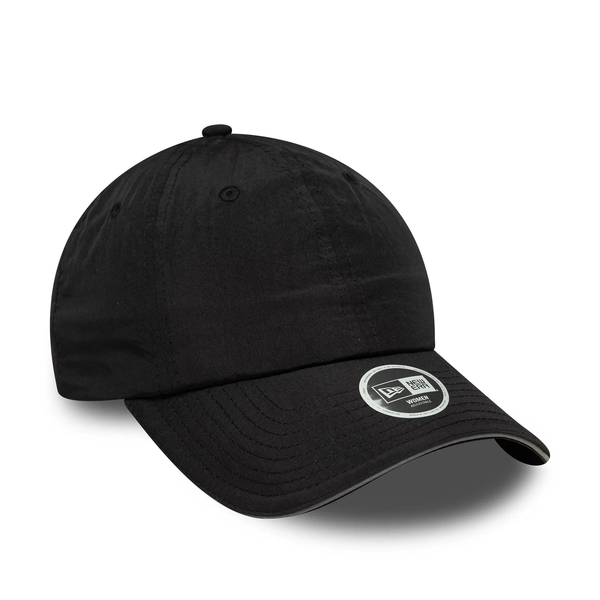 Womens New Era Black Pony Tail Adjustable Cap Billy J