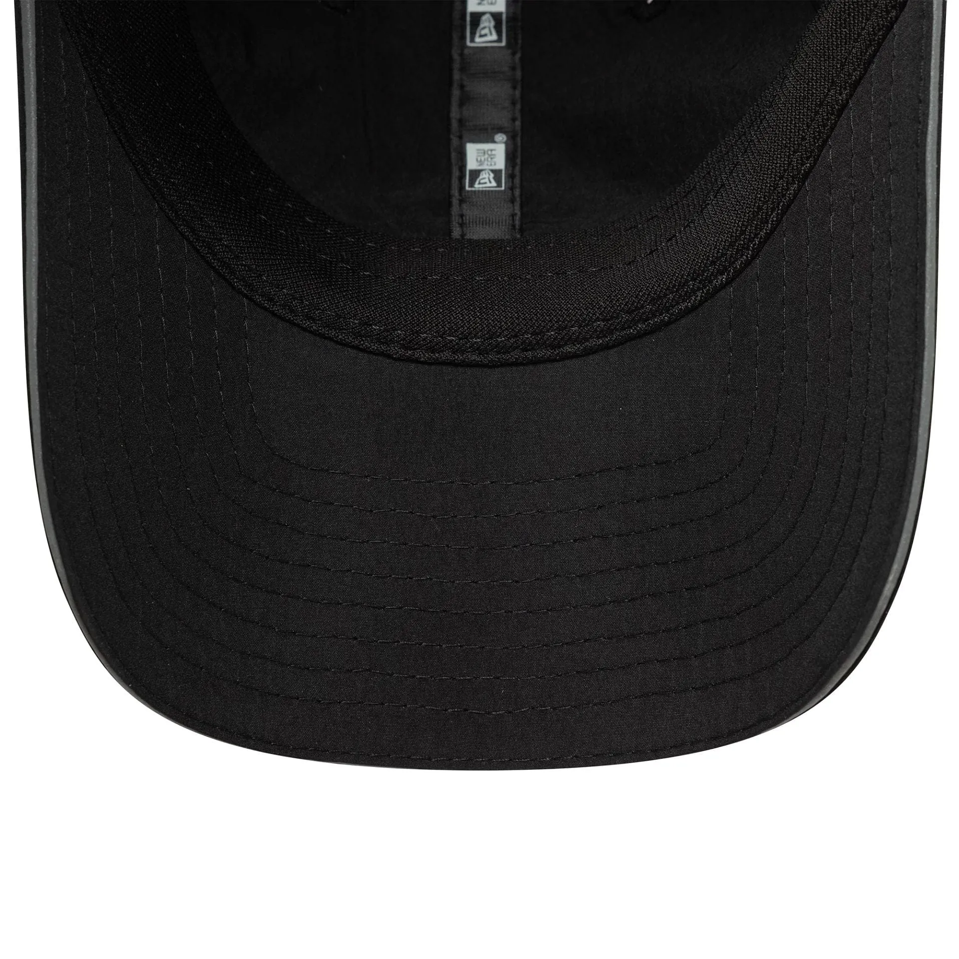 Womens New Era Black Pony Tail Adjustable Cap Billy J
