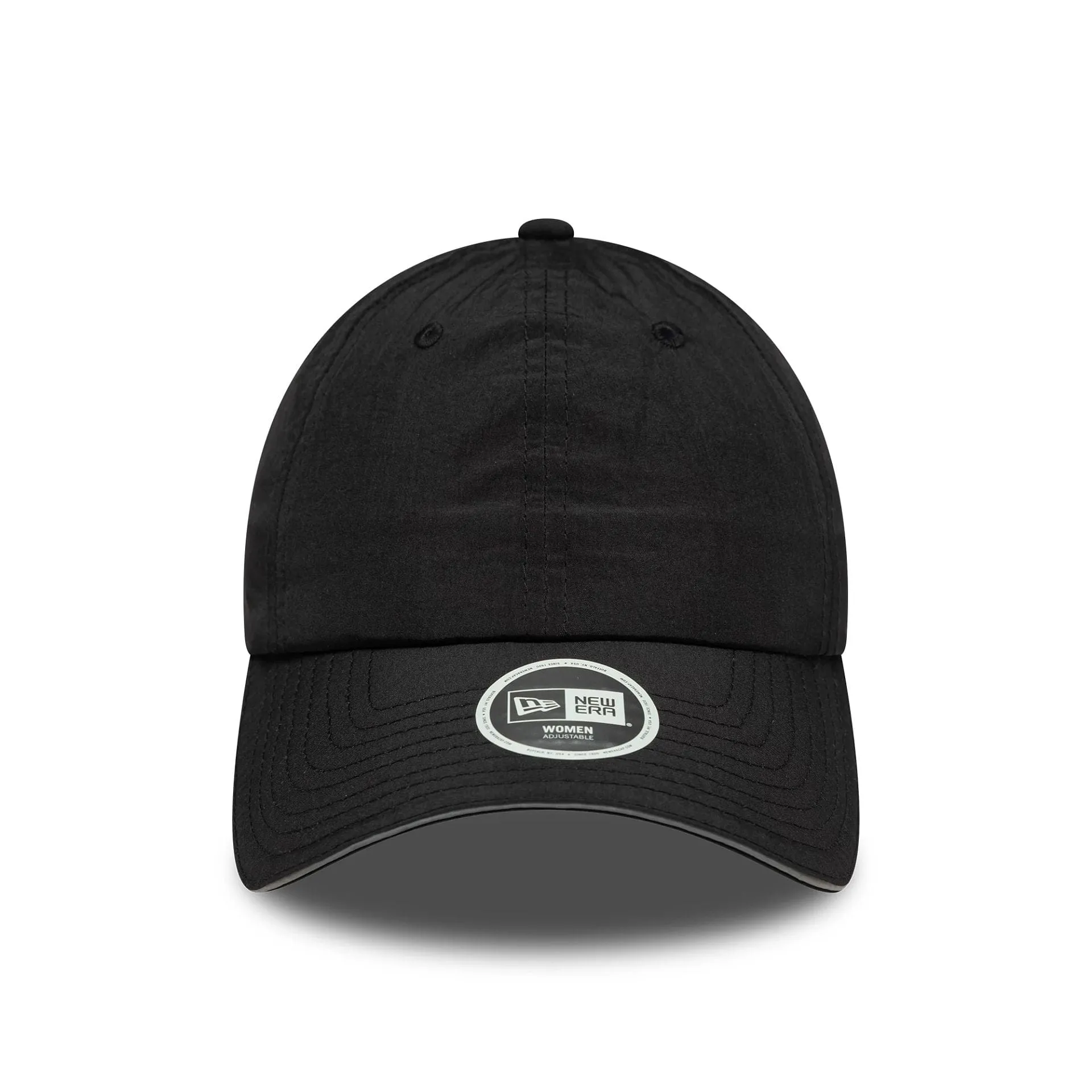Womens New Era Black Pony Tail Adjustable Cap Billy J