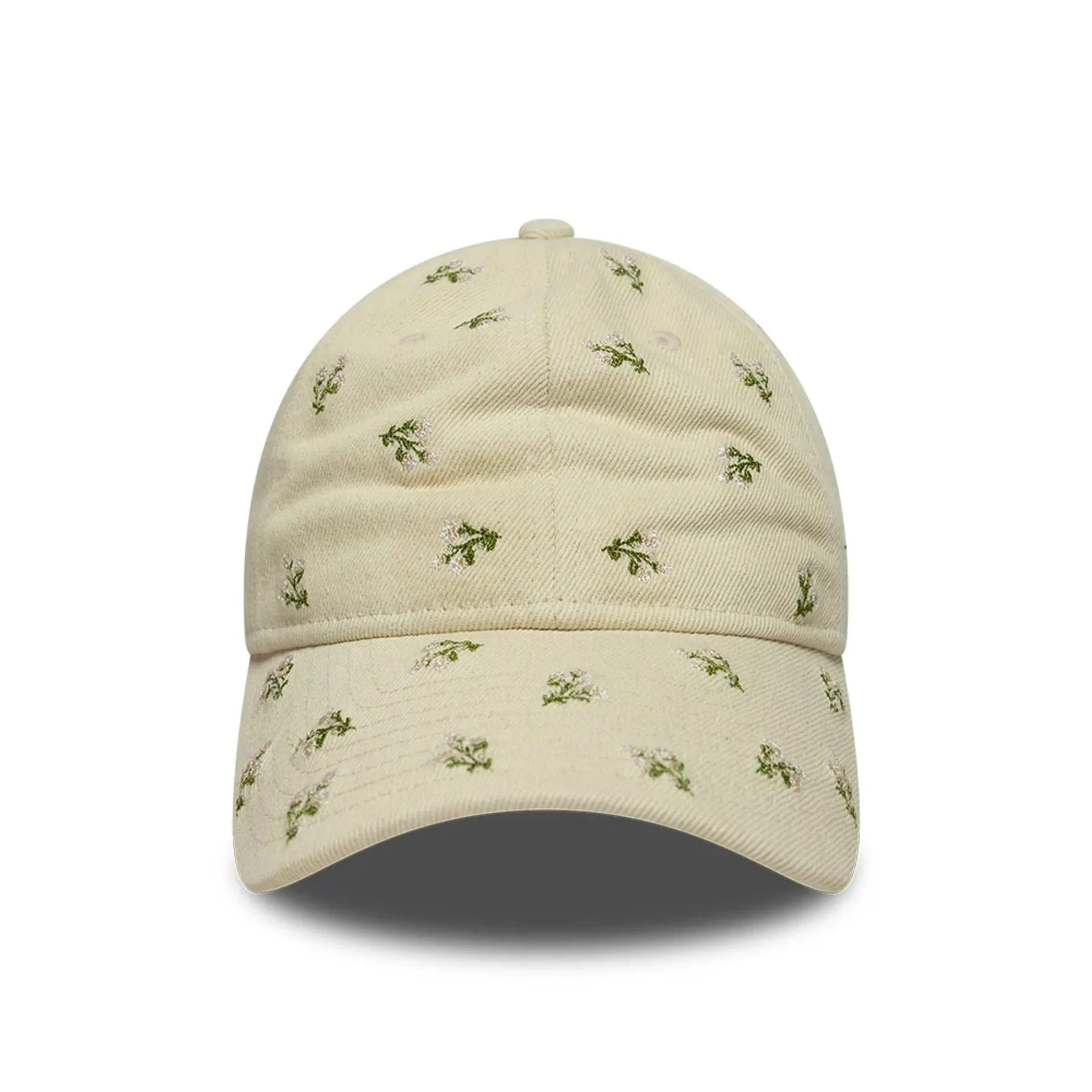 Womens New Era Floral Cream 9TWENTY Adjustable Cap Billy J