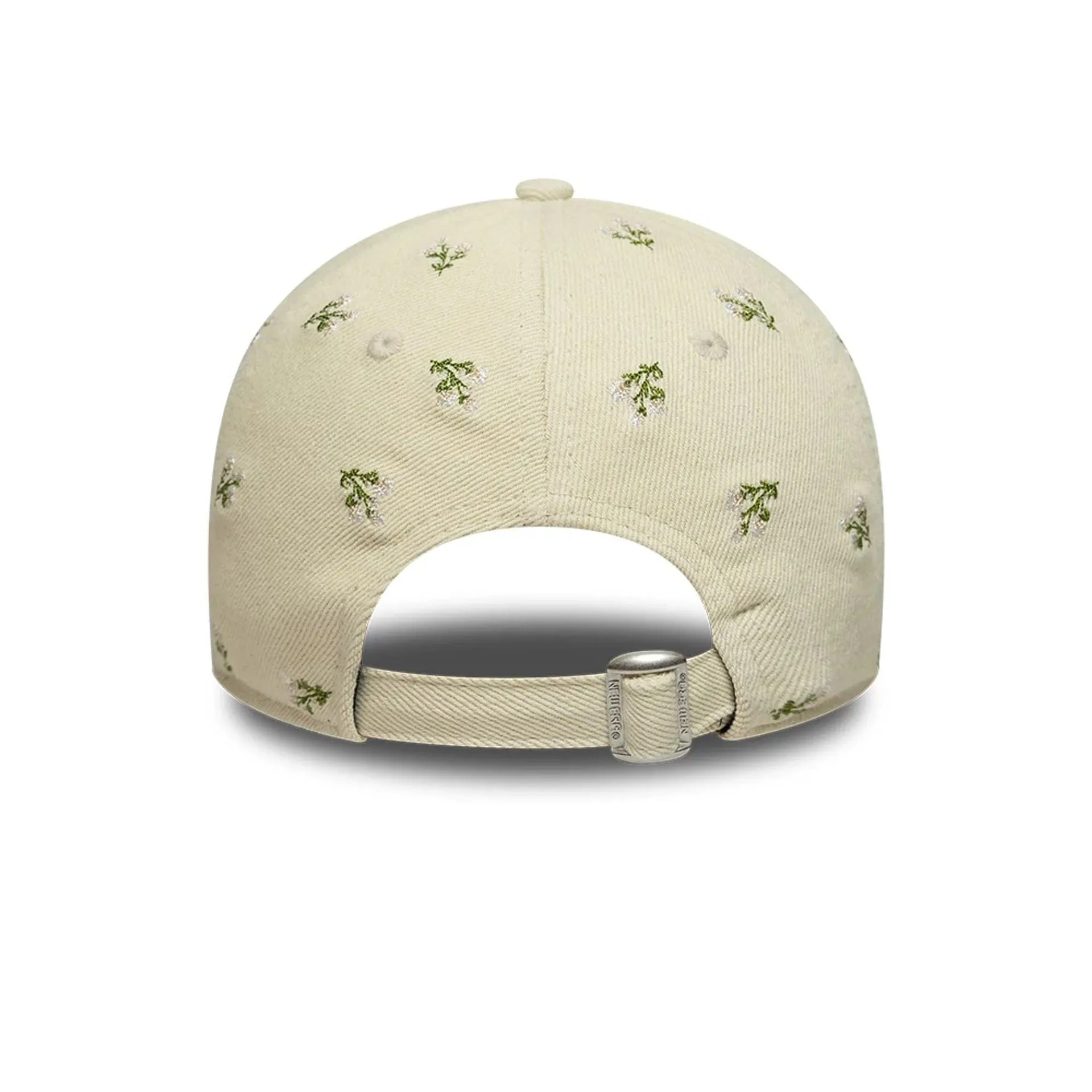 Womens New Era Floral Cream 9TWENTY Adjustable Cap Billy J