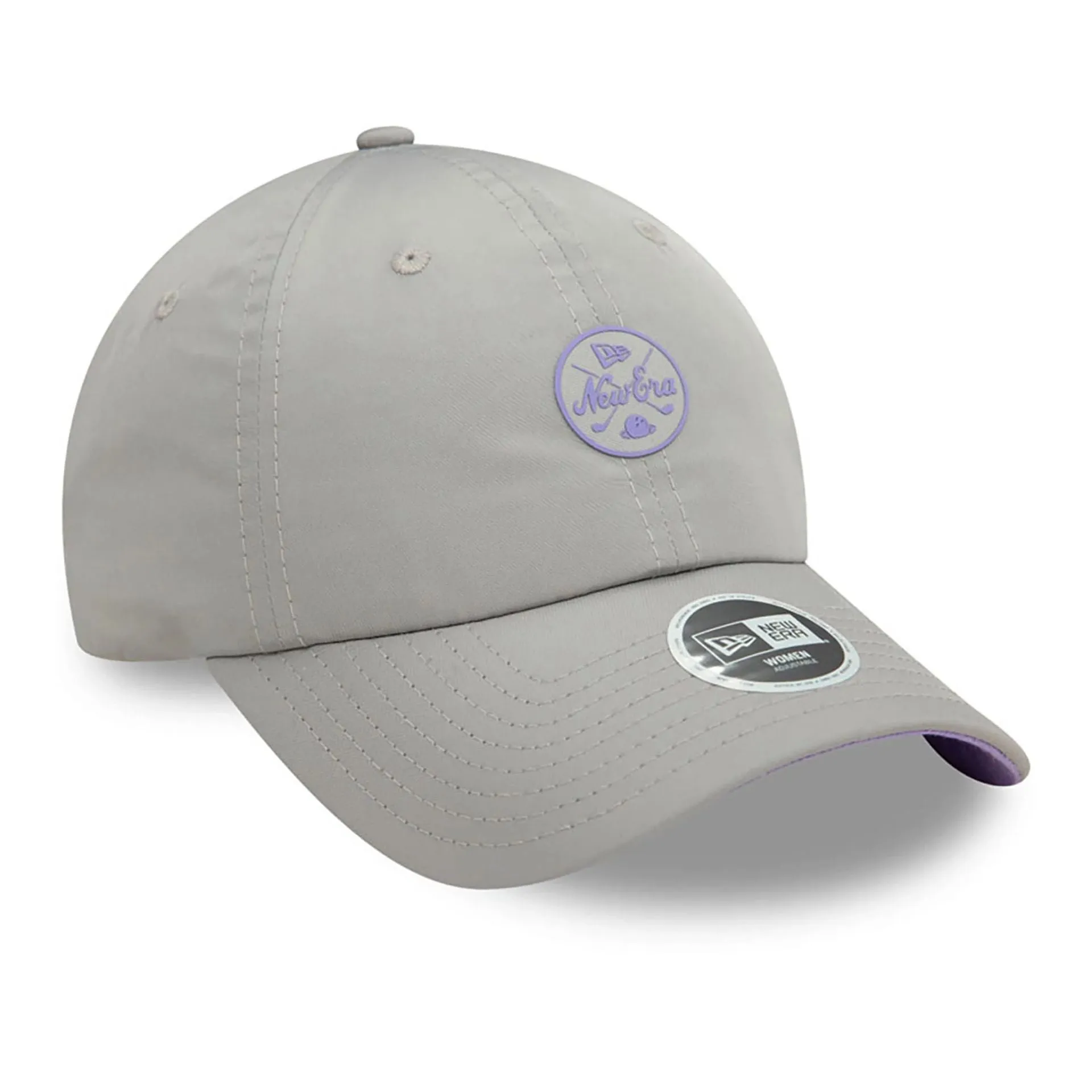 Womens New Era Openback Grey Open Back Adjustable Cap Billy J