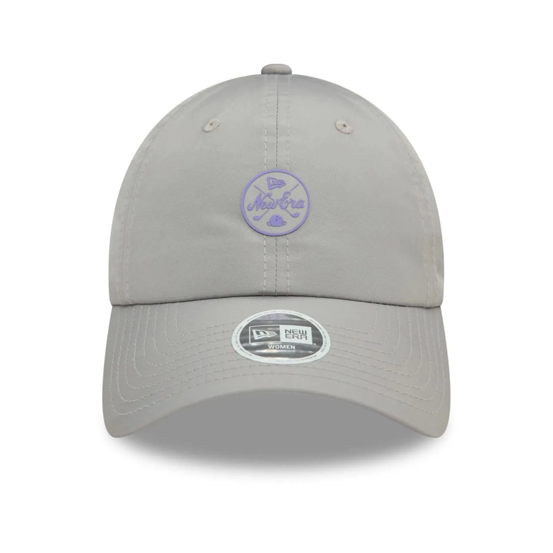 Womens New Era Openback Grey Open Back Adjustable Cap Billy J