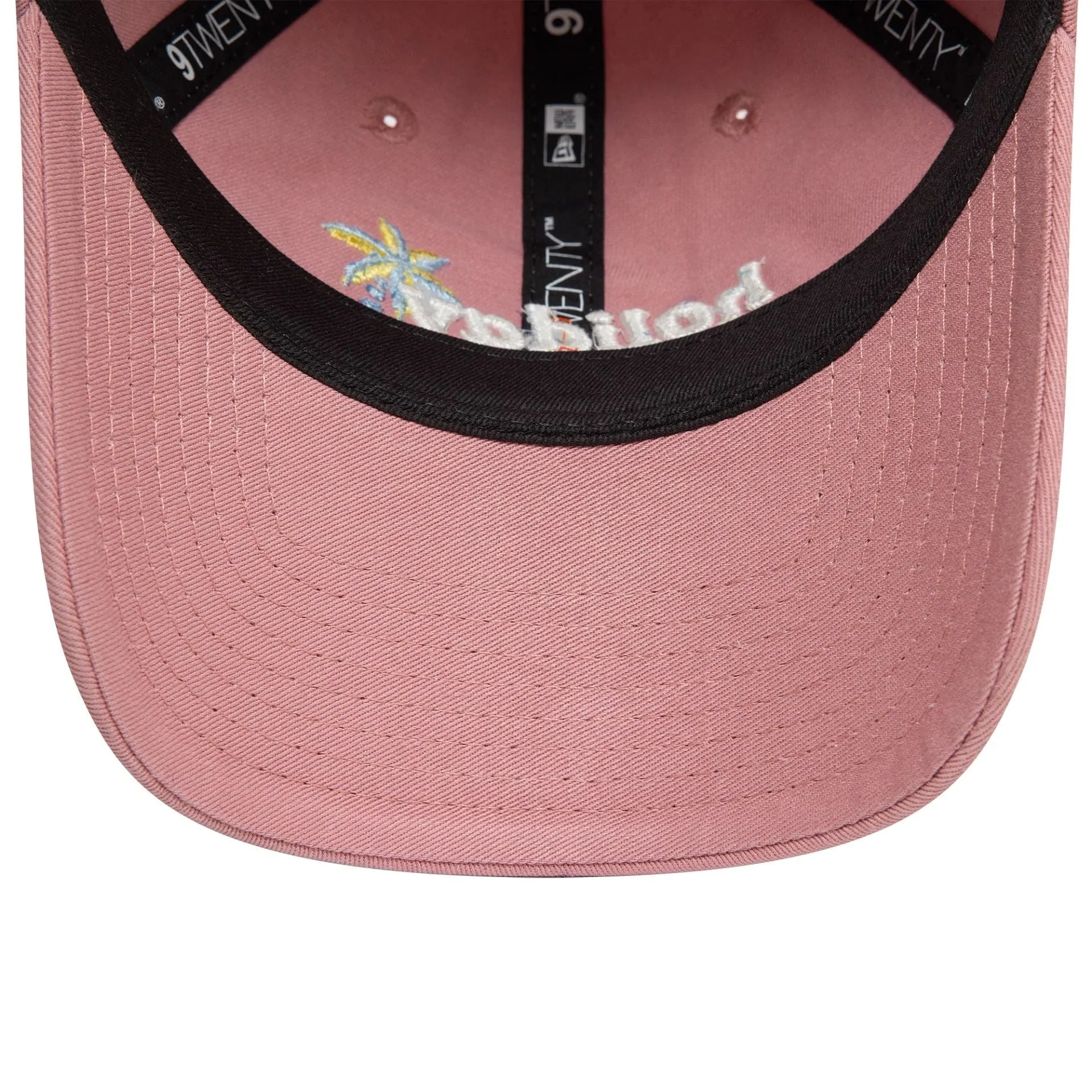 Womens New Era Phrase Dark Pink 9TWENTY Adjustable Cap Billy J